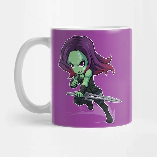 Gamora Chibi by Xar623